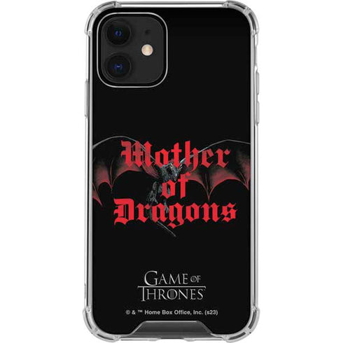 Game of Thrones: Mother of Dragons iPhone 12 Clear Case
