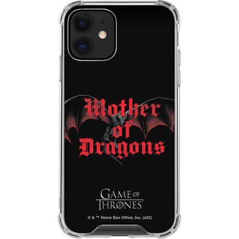 Game of Thrones: Mother of Dragons iPhone 12 Mini Clear Case