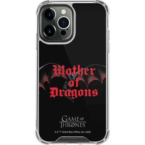 Game of Thrones: Mother of Dragons iPhone 13 Pro Max Clear Case