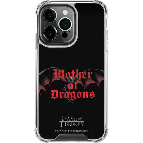 Game of Thrones: Mother of Dragons iPhone 15 Pro Clear Case