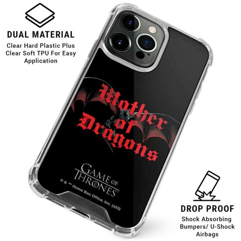 Game of Thrones: Mother of Dragons iPhone 16 Pro Max Clear Case
