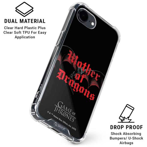 Game of Thrones: Mother of Dragons iPhone 16e Clear Case