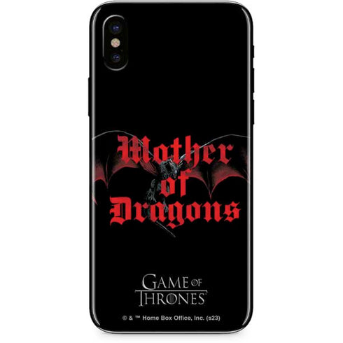 Game of Thrones: Mother of Dragons iPhone XS Skin