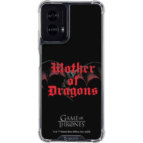 Game of Thrones: Mother of Dragons Moto G Power 5G (2024) Clear Case
