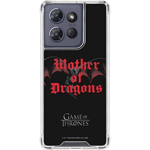 Game of Thrones: Mother of Dragons Moto G Power 5G (2025) Clear Case