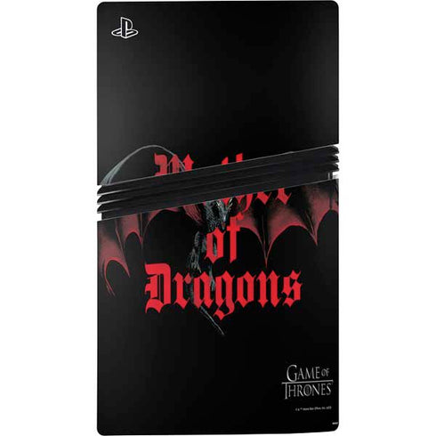 Game of Thrones: Mother of Dragons PS5 Pro Disk Bundle Skin