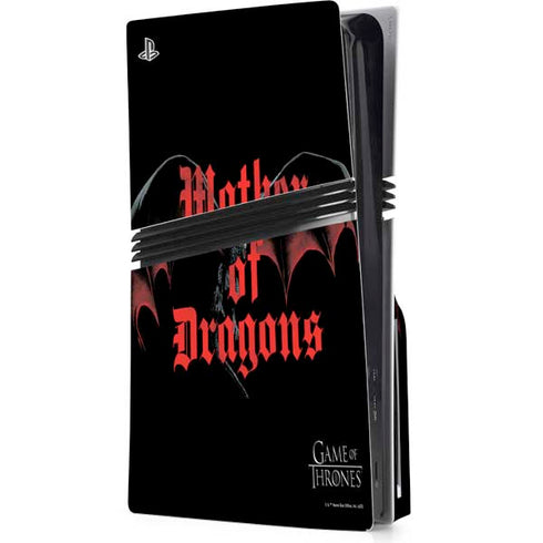 Game of Thrones: Mother of Dragons PS5 Pro Disk Console Skin