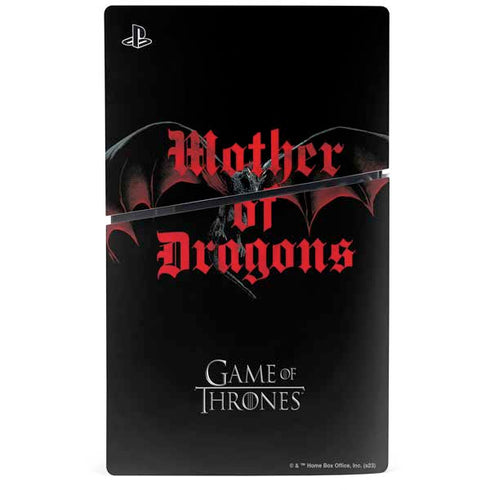 Game of Thrones: Mother of Dragons PS5 Slim Disk Bundle Skin