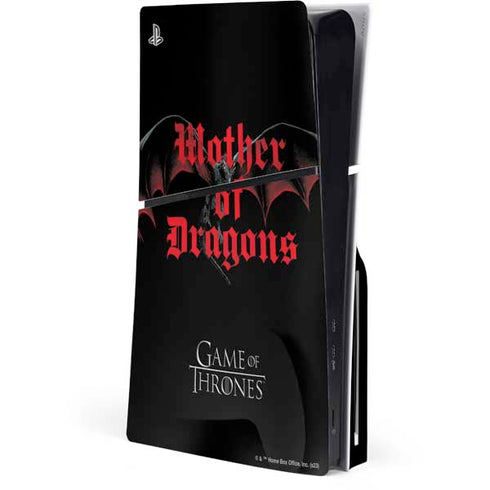 Game of Thrones: Mother of Dragons PS5 Slim Disk Console Skin