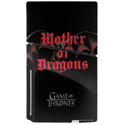 Game of Thrones: Mother of Dragons PS5 Slim Disk Console Skin
