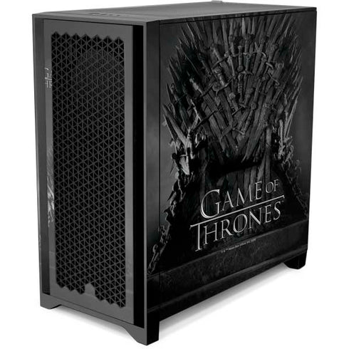 Game of Thrones: The Iron Throne Corsair 4000D Tempered Glass Mid-Tower ATX Case Skin