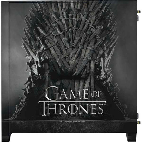 Game of Thrones: The Iron Throne Corsair 4000D Tempered Glass Mid-Tower ATX Case Skin