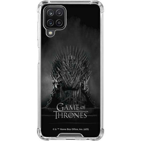 Game of Thrones: The Iron Throne Galaxy A12 Clear Case