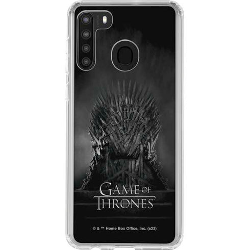 Game of Thrones: The Iron Throne Galaxy A21 Clear Case