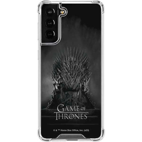 Game of Thrones: The Iron Throne Galaxy S22 Plus Clear Case