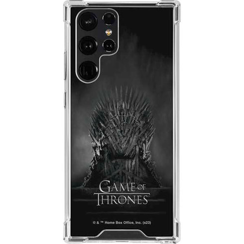 Game of Thrones: The Iron Throne Galaxy S22 Ultra Clear Case