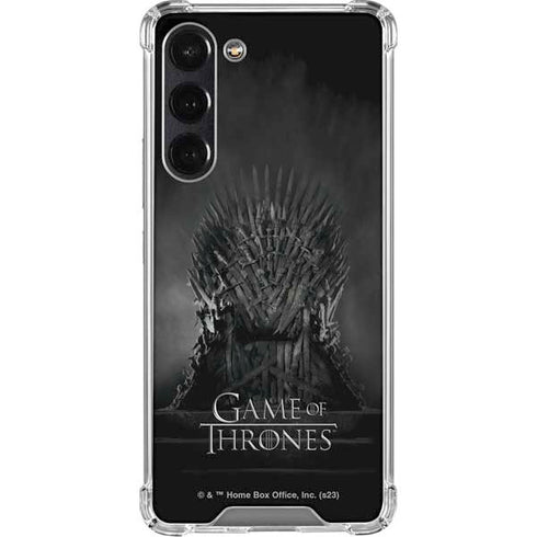 Game of Thrones: The Iron Throne Galaxy S23 Plus Clear Case