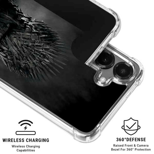 Game of Thrones: The Iron Throne Galaxy S26 Clear Case