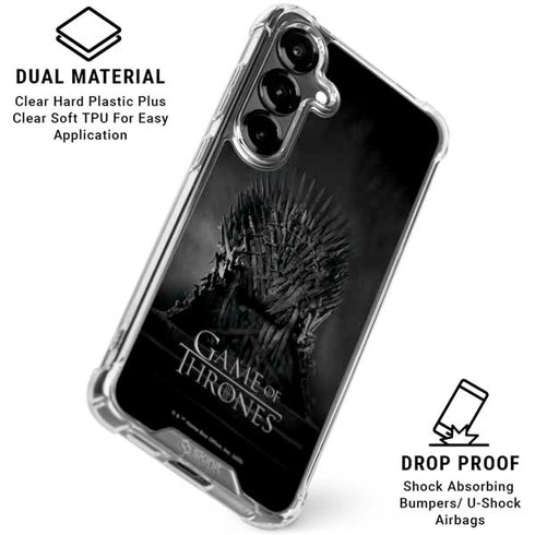 Game of Thrones: The Iron Throne Galaxy S26 Clear Case