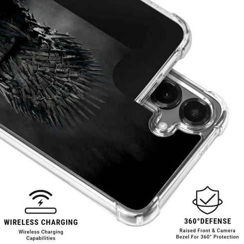Game of Thrones: The Iron Throne Galaxy S26 Plus Clear Case