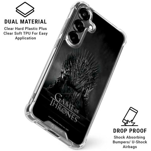 Game of Thrones: The Iron Throne Galaxy S26 Plus Clear Case