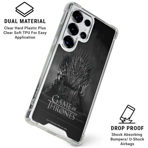 Game of Thrones: The Iron Throne Galaxy S26 Ultra Clear Case
