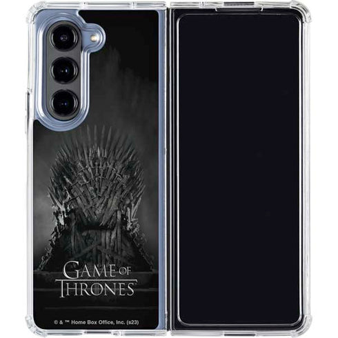 Game of Thrones: The Iron Throne Galaxy Z Fold5 5G Clear Case