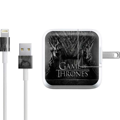 Game of Thrones: The Iron Throne iPad Charger (10W USB) Skin