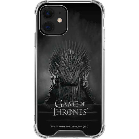 Game of Thrones: The Iron Throne iPhone 12 Clear Case