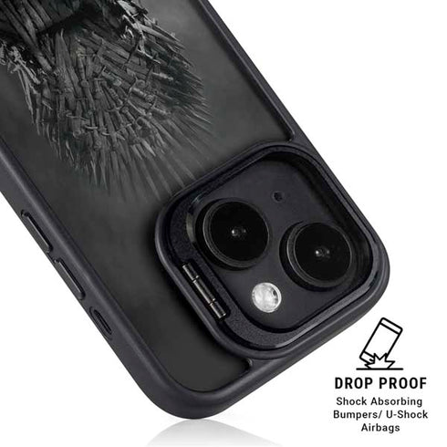 Game of Thrones: The Iron Throne iPhone 15 Plus Kickstand Case