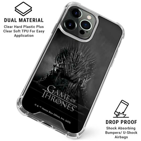 Game of Thrones: The Iron Throne iPhone 15 Pro Max Clear Case