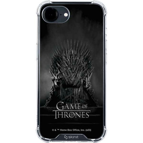 Game of Thrones: The Iron Throne iPhone 16e Clear Case