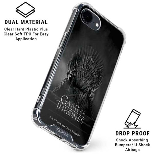 Game of Thrones: The Iron Throne iPhone 16e Clear Case