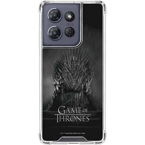 Game of Thrones: The Iron Throne Moto G 5G (2025) Clear Case