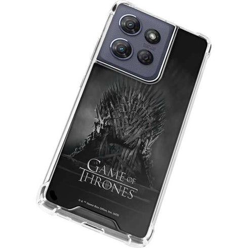 Game of Thrones: The Iron Throne Moto G 5G (2025) Clear Case