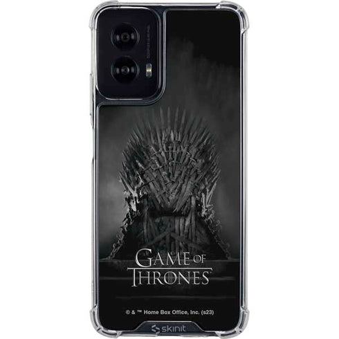 Game of Thrones: The Iron Throne Moto G Power 5G (2024) Clear Case