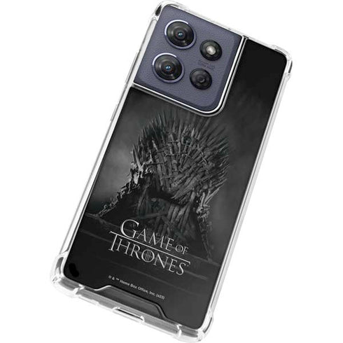 Game of Thrones: The Iron Throne Moto G Power 5G (2025) Clear Case