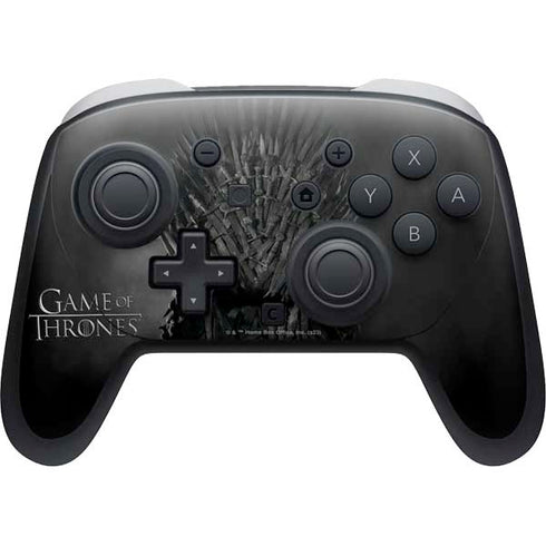 Game of Thrones: The Iron Throne Nintendo Switch 2 (2025) Pro Controller Skin