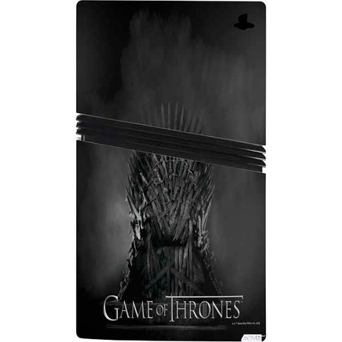 Game of Thrones: The Iron Throne PS5 Pro Console Skin