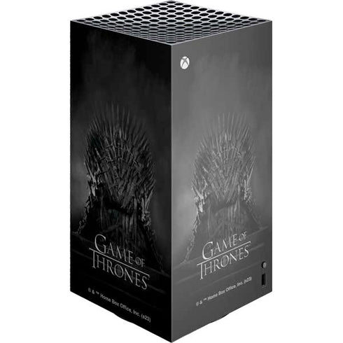 Game of Thrones: The Iron Throne XBox Series X Digital Edition Console Skin