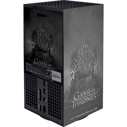 Game of Thrones: The Iron Throne XBox Series X Digital Edition Console Skin