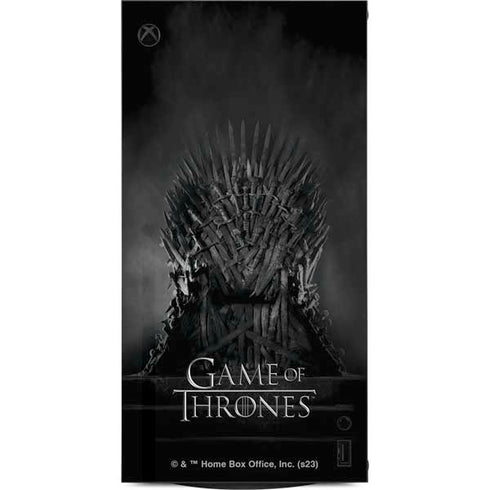 Game of Thrones: The Iron Throne XBox Series X Digital Edition Console Skin