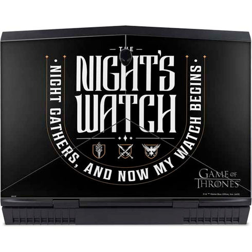 Game of Thrones: The Nights Watch Dell Alienware Skin