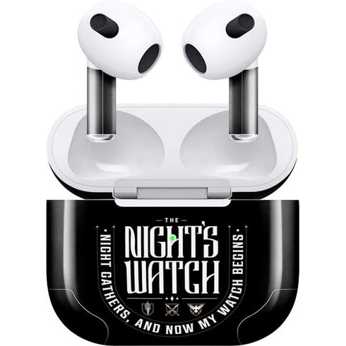Game of Thrones: The Nights Watch Apple AirPods (3rd Gen 2021) Skin
