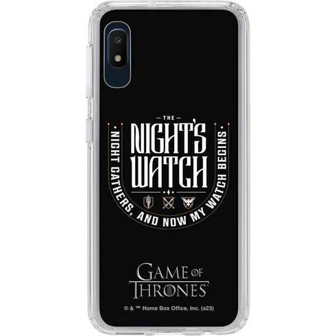 Game of Thrones: The Nights Watch Galaxy A10e Clear Case