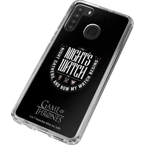 Game of Thrones: The Nights Watch Galaxy A21 Clear Case