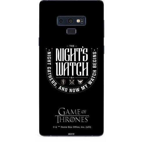Game of Thrones: The Nights Watch Galaxy Note 9 Skin