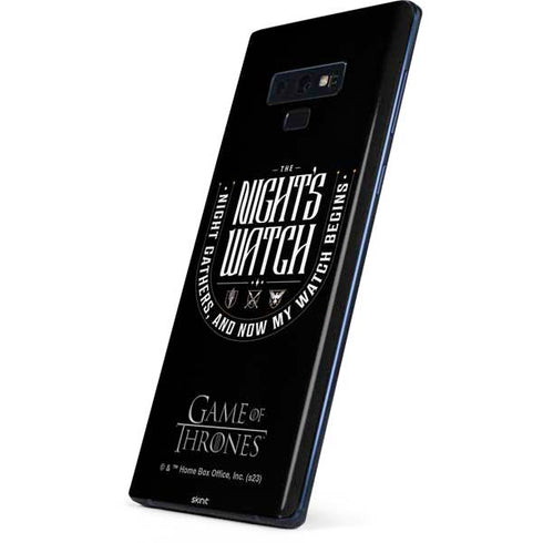 Game of Thrones: The Nights Watch Galaxy Note 9 Skin