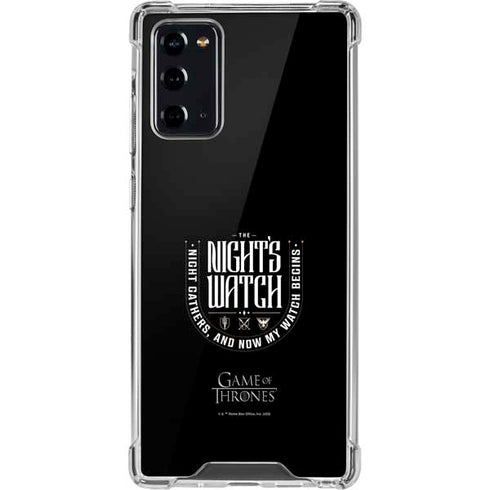 Game of Thrones: The Nights Watch Galaxy Note20 5G Clear Case