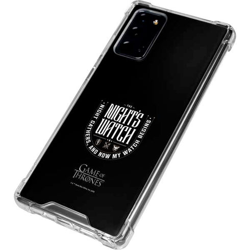 Game of Thrones: The Nights Watch Galaxy Note20 5G Clear Case